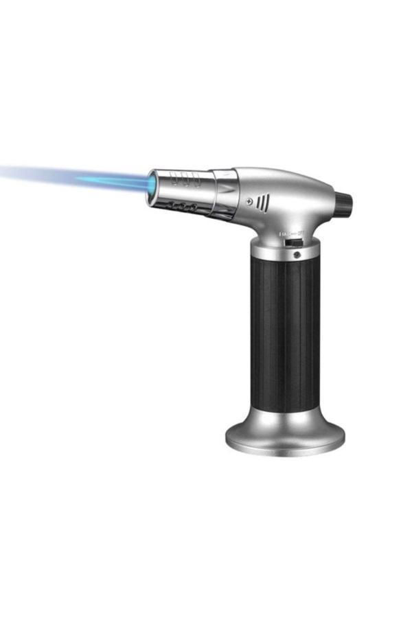 Caddeoutlet Jc-607 Torch Pürmüz Çakmak Dolduralabilir Profesyonel Metal Gövdejc-607 Torch - Image 1