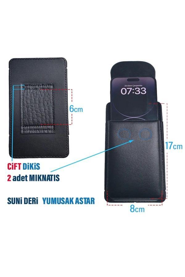 Caddeoutlet Samsung Galaxy M12 M13 M14 5G Kılıfı | Bel Kemer Kılıf Bele Takılan Kapaklı Telefon Kılıfı - Image 1