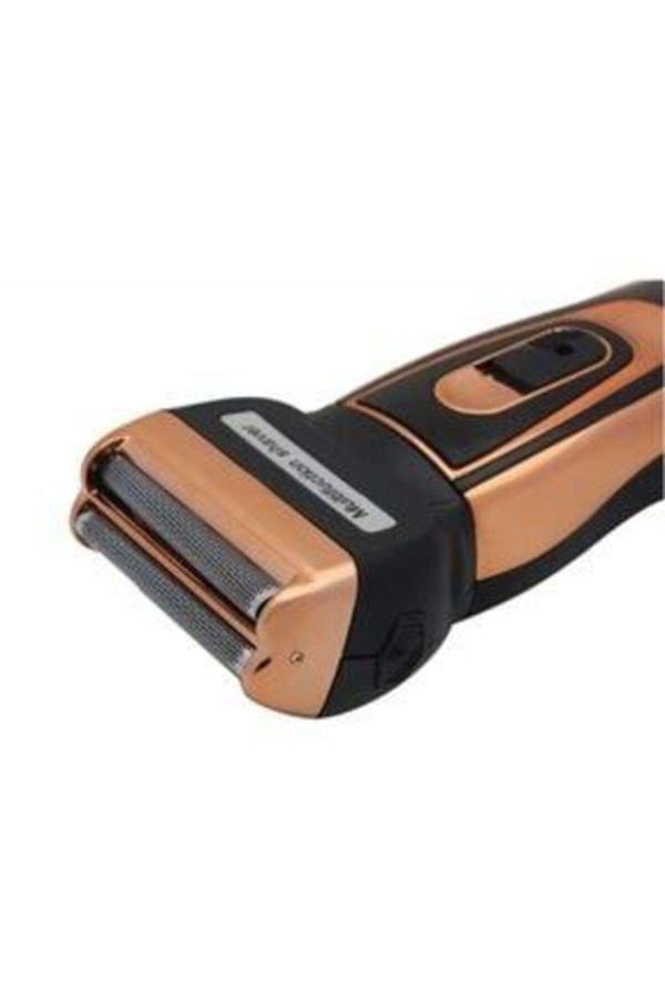 Shavingtech Saç Sakal Kulak Burun Kıl Kesme Ense Yanak Gold Tıraş Makinesi Erkek Bakım Kiti - Image 1