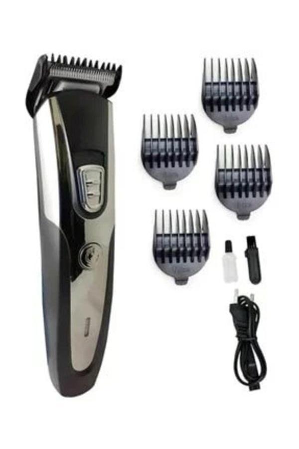 Caddeoutlet Hk-550 Matri-X Profesyonel Şarjlı Saç Sakal Kesme Tıraş Traş Makinesi Seti - Image 1