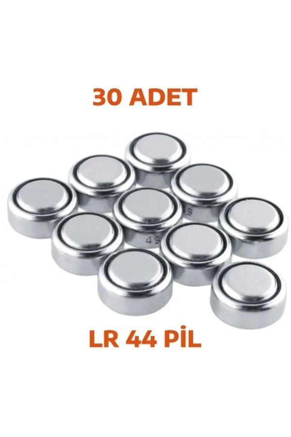 Caddeoutlet 30 Adet Ag13/Lr44/357A Düğme Pil Saat Pil Lazer Pili Oyuncak Pili Alkalin - Image 1