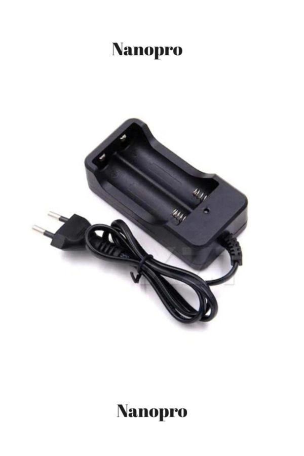 Motorobit Nanopro Pil Şarj Aleti 18650 3.7V Pil Şarj Aleti 2'Li Dolum Cihazı - Image 1