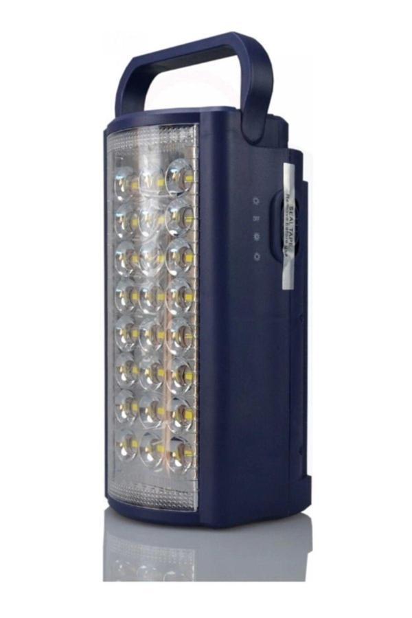 Viva Telefon Şarj Edebilen Şarjlı Işıldak 24 Led Usb 80 Saat Kesintisiz Işık Roz - Image 1
