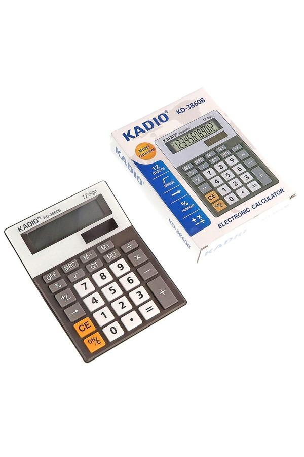 Kadıoğlu Kadıo Ofis Masaüstü Digital Hesap Makinesi Kd-3860B - Image 1