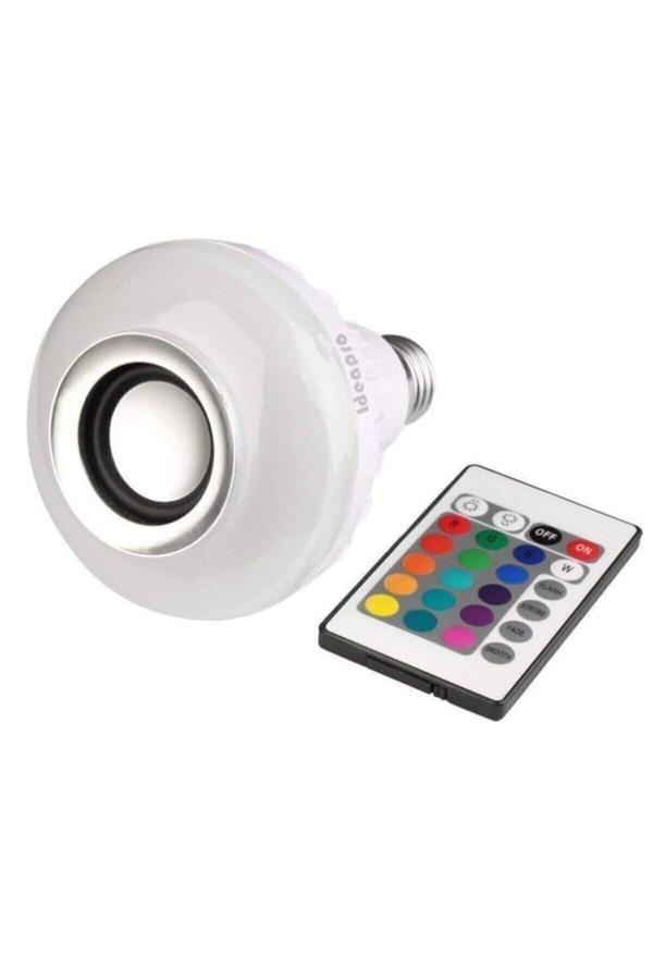 Technomax Ampul Şeklinde Kumandalı Bluetooth Hoparlör - Image 1