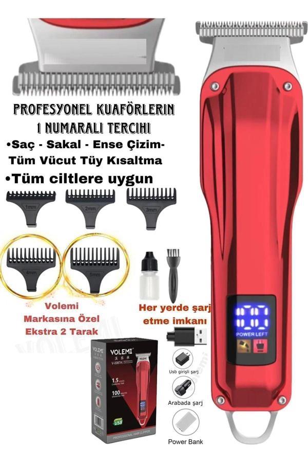 Shavingtech 0087 Profesyonel Saç Sakal Ense Çizim Lazer Öncesi Tüm Vücut Tüy Kısaltma Tıraş Makinesi - Image 1