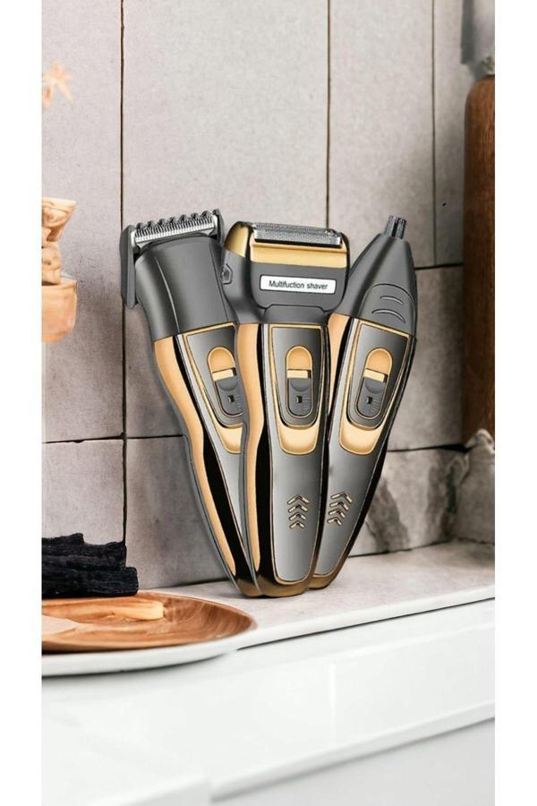 Shavingtech Rd-6360 3 Başlıklı Tıraş Makinası Profesyonellerin Tercihi - Image 1