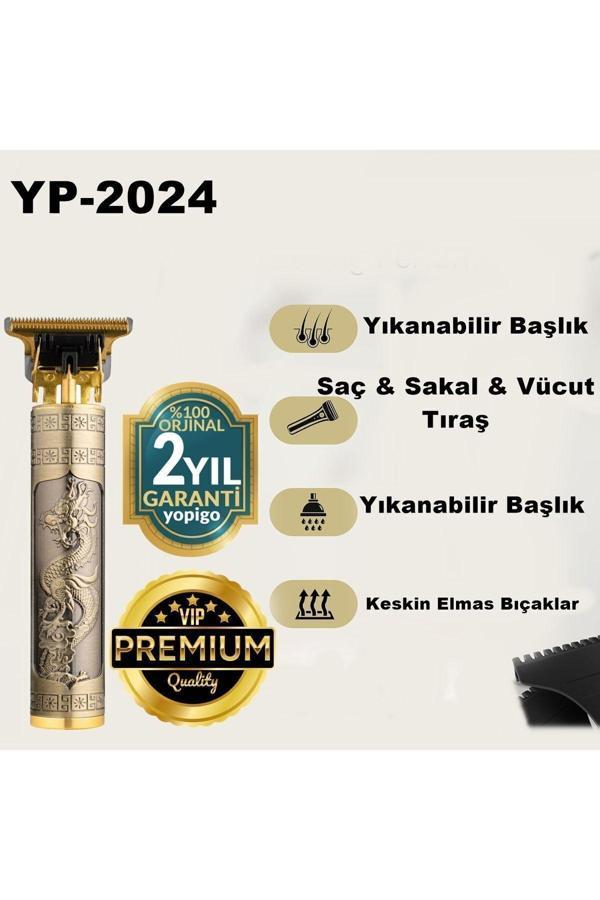 Dingilg Yp-2024 Premium Şarjlı Tıraş Makinesi Saç Sakal Lazer Epilasyon Öncesi Kol Bacak Koltuk Altı Vücut - Image 1