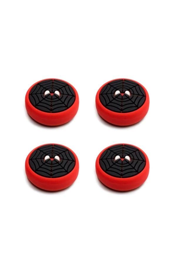 Desenli Sony Ps5/ps4/ps3 Analog Koruyucu Silikon Pad-spider Man - Image 1