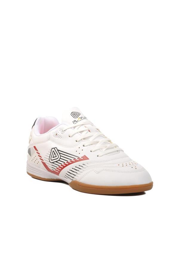 Ayakmod Beyaz Erkek Futsal Ayakkabısı MF-242-113 - Image 1