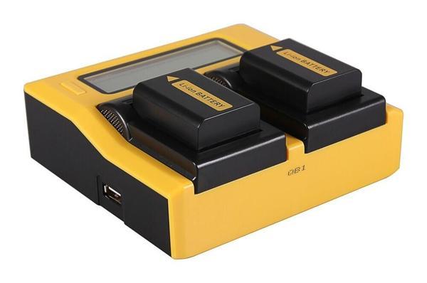 Patona 7580 Sony NP-FW50 İçin Çift Lcd Usb Şarj Cihazı - Image 1