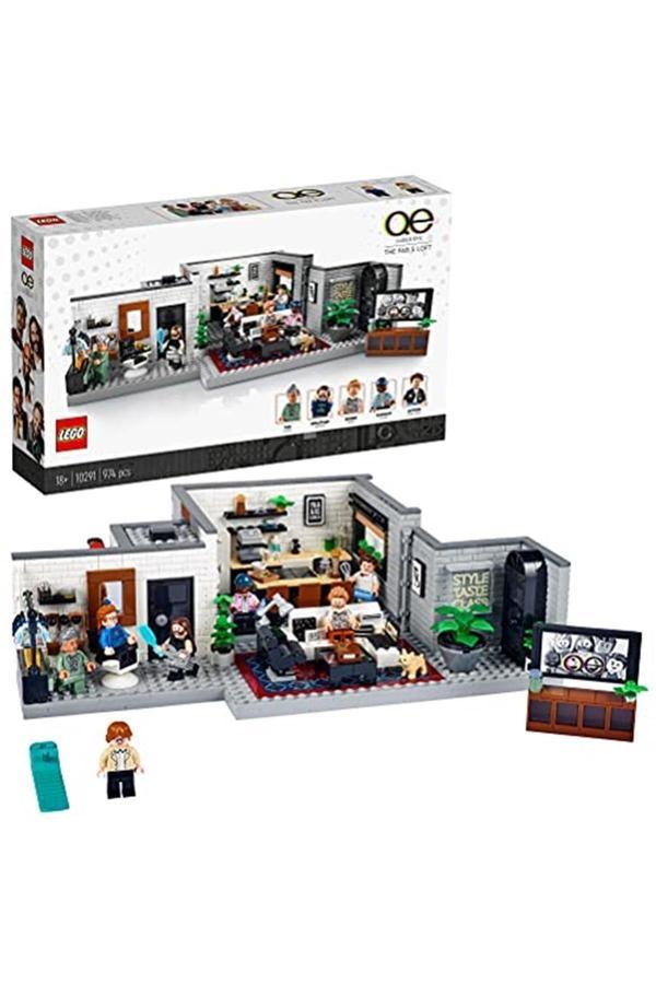 Lego ® Queer Eye – Fab 5 Çatı Katı 10291 Yapım Seti; Popüler Televizyon Programından Fab 5 Çatı Katı. - Image 1