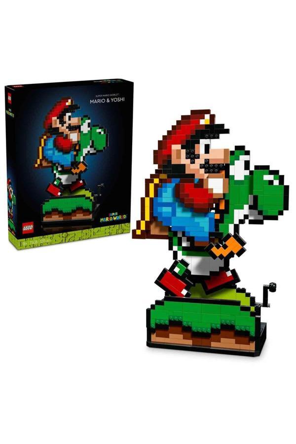 Lego Super Mario Super Mario World: Mario Ve Yoshi 71438 - Yetişkinler İçin Sergilenebilir Koleksi - Image 1