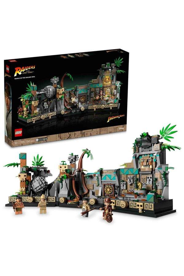 Lego Indiana Jones: Altın İdol Ün Tapınağı 77015 Yetişkinler İçin İkonik Bir Indiana Jones - Image 1