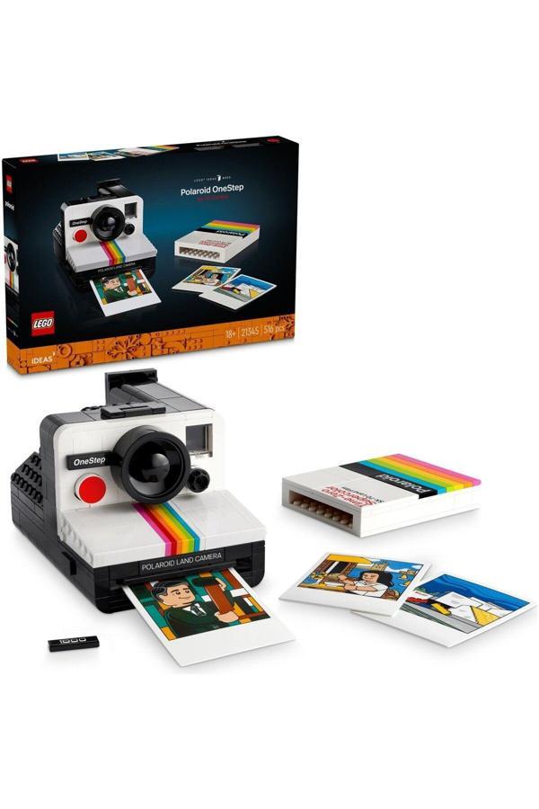 Lego Gl Ideas Polaroid Onestep Sx-70 Kamera 21345 – Fotoğraf Meraklısı Yetişkinler İçin Koleksiyon - Image 1