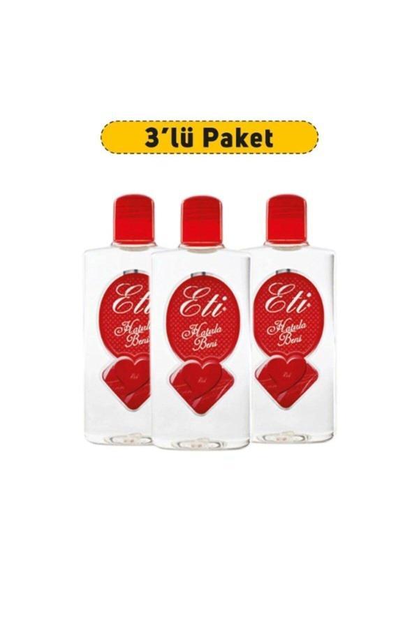 Eti Kolonya Eti Hatırla Beni Kolonya Red 3'Lü Paket Set - Image 1