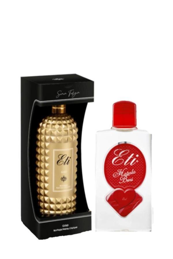 Eti Kolonya Kolonya Gold 300Ml + Hatırla Beni Red 230 Ml 2'Li Fırsat Paketi - Image 1