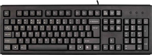 Q TR Usb Kablolu Klavye Siyah KM-720 - Image 1