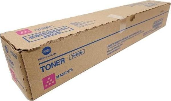 Tn-328M Magenta Kırmızı Orjinal Fotokopi Makinesı Toneri Bizhup C250İ-300İ-360İ 28.000 Sayfa Kapasiteli - Image 1