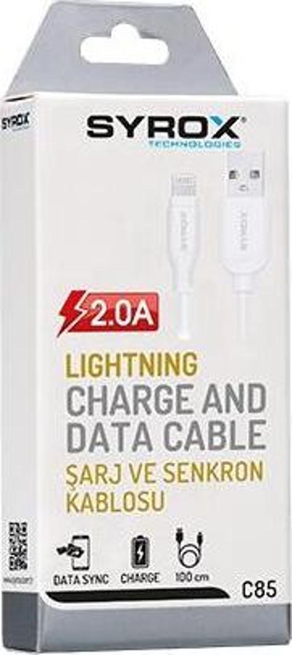 Zuidid C85 2.0A Lightning Şarj & Data Kablosu - Image 1