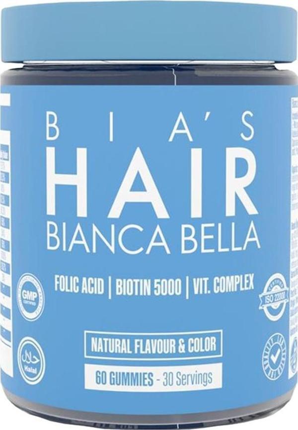 Bianca Bella Bia's Hair Gummy Saç Vitamini 60 Adet - Image 1