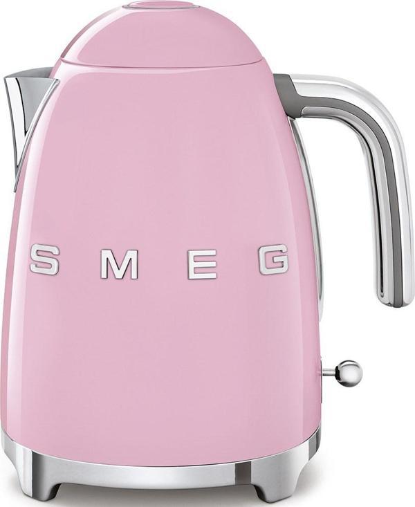 Smeg KLF03PKEU Retro Pembe 2400 Watt 1.7 Litre Çelik Kettle - Image 1