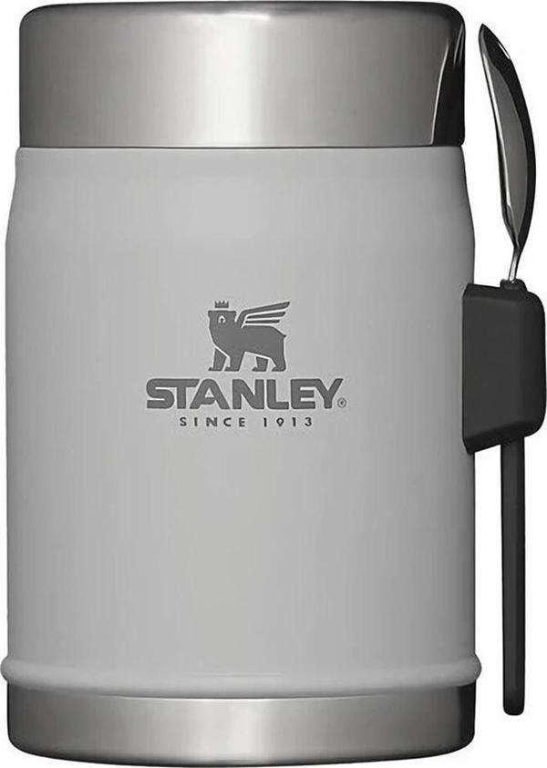 Stanley 10-09382-083 Klasik Kaşıklı 0,40 Litre Çelik Yemek Termosu - Beyaz - Image 1