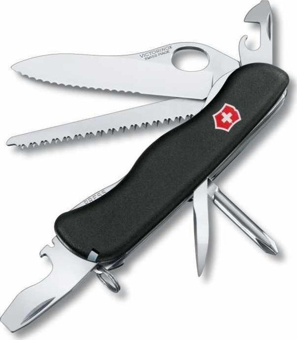 Victorinox 0.8463.MW3 Trailmaster Tek Elle Açılabilir Çakı Siyah - Image 1