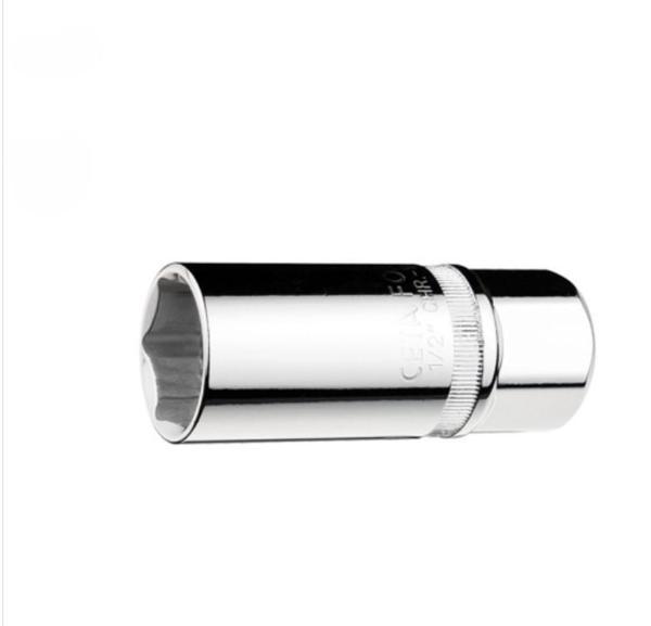 Ceta Form 1/2”Altı Köşe Buji Lokması (Mıknastıslı) 21mm - C27-R21M - Image 1