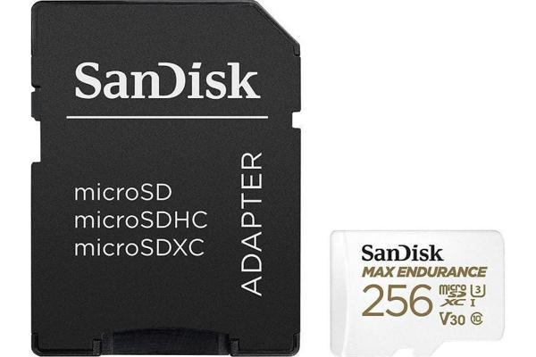 SanDisk Max Endurance 256GB 100/40MB/s microSDXC C10 V30 Adaptörlü Hafıza Kartı SDSQQVR-256G-GN6IA - Image 1