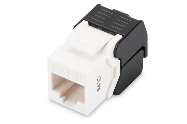 DIGITUS DN-93603 CAT6 CLASS E KEYSTONE JACK, ZIRHSIZ, ALETSİZ SONLANDIRILABİLİR - Image 1