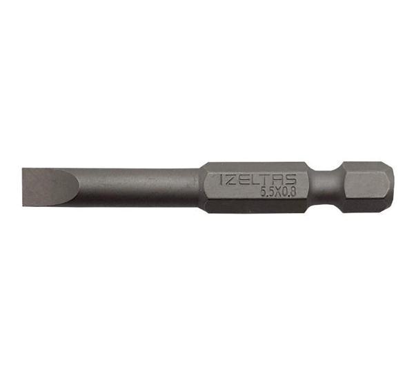 İzeltaş 0.8X5.5 50 mm Düz Bits Uç 4810205855 - Image 1
