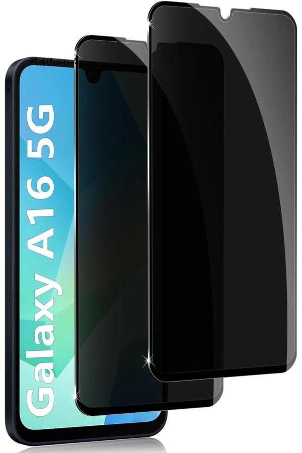 Logis Samsung Galaxy A16 Antistatik Tam Kaplayan Hayalet Ekran Koruyucu  Cam  - Image 1