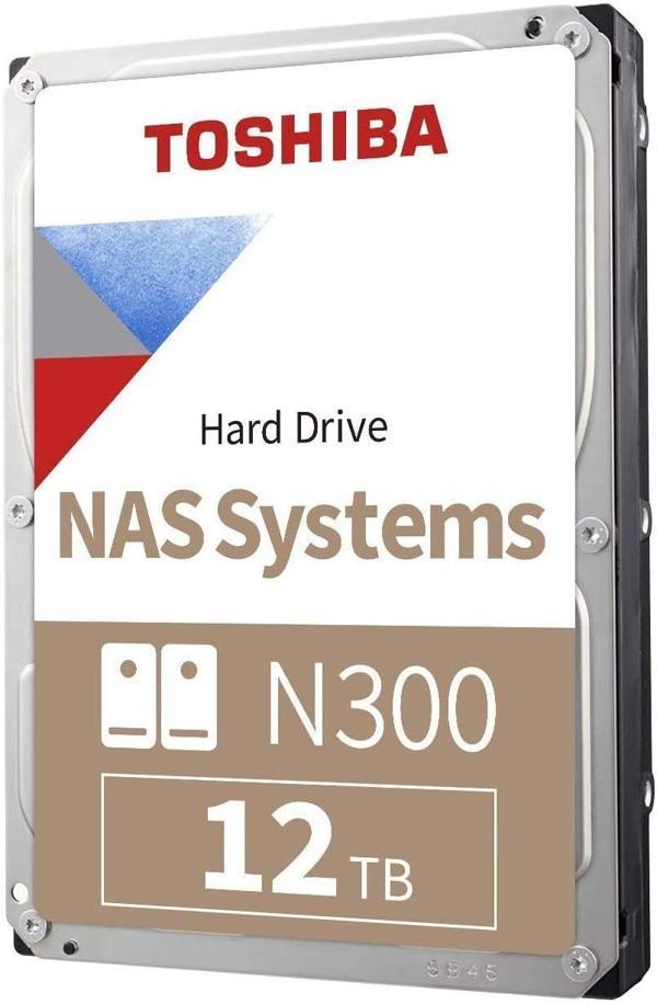 12TB TOSHIBA N300 7200RPM SATA 256MB HDWG51CUZSVA - Image 1