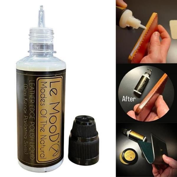 Le MooD'O Deri Kenar Sonlandırma ve Parlatma Sıvısı 60 ml - Image 1