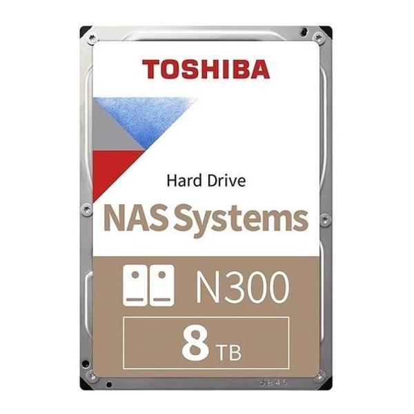 8TB TOSHIBA N300 7200RPM SATA NAS 512M MN10ADA800S - Image 1