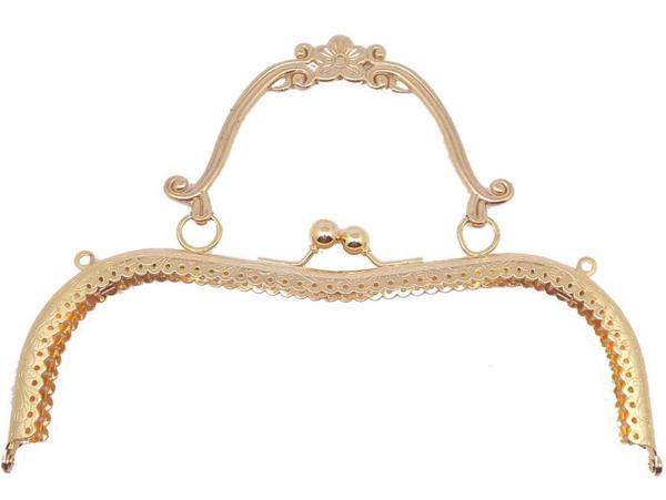 Angel Çanta Aksesuar 21 Cm Gold Çanta Klipsi (Örgü Çanta İçin) - Image 1