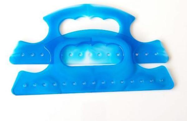 Angel Çanta Aksesuar Akrilik Görünümlü Plastik Çanta Sapı Mavi No:6 - Image 1