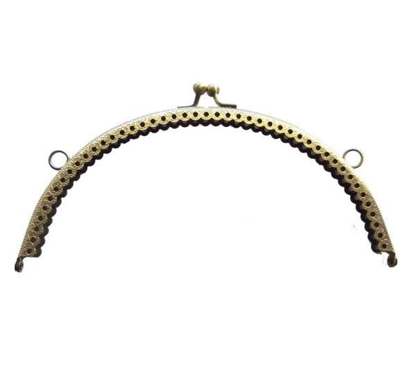 Angel Çanta Aksesuar Oval Cüzdan Klipsi 20 Cm Antik Renk - Image 1