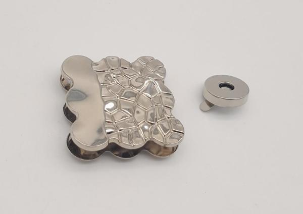 Angel Çanta Aksesuar Gümüş Renk 4.5 cm Mıknatıslı Kilit - Image 1
