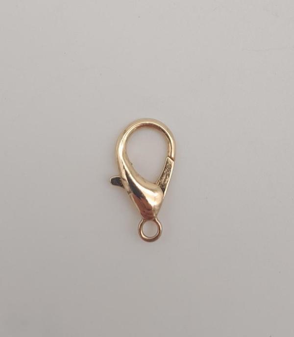 Angel Çanta Aksesuar 2.3 Cm Light Gold Zincir Uç Kancası 1 Adet - Image 1