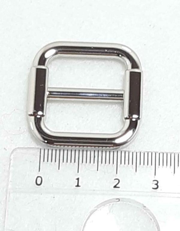 Angel Çanta Aksesuar Gümüş Renk 2X2 Cm Ayarlama Aparatı . - Image 1