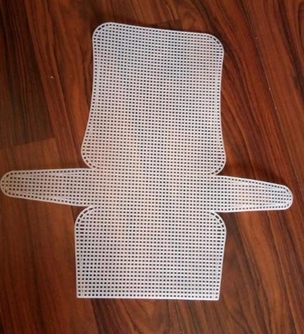 Angel Çanta Aksesuar 22X43 Cm Çanta Şeklinde Plastik Kanvas - Image 1