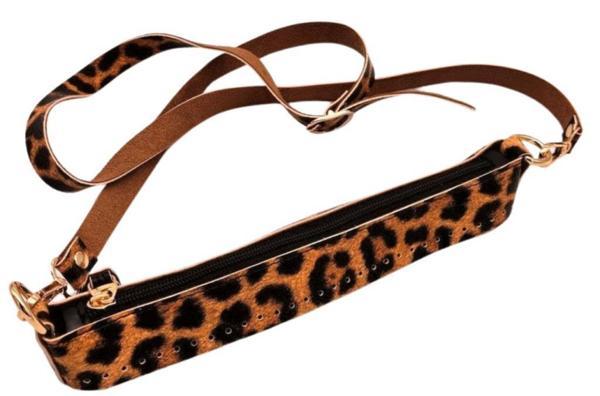 Angel Çanta Aksesuar Atina Model Leopar Renk Çanta Yapım Seti Light Gold  Metalli - Image 1