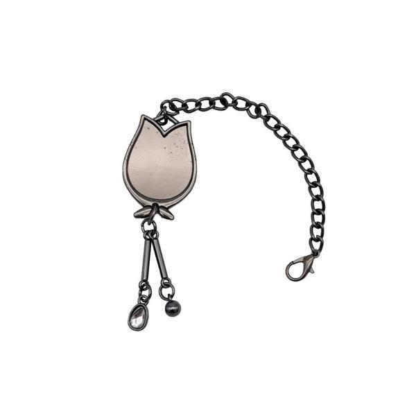 Angel Çanta Aksesuar Lale Füme Sarkaç Süs 22 Cm - Image 1