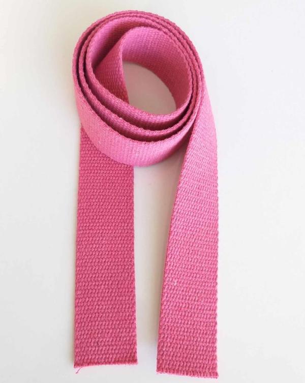 Angel Çanta Aksesuar 4 Cm Pamuklu Kolon 2 Metre Fuşya - Image 1