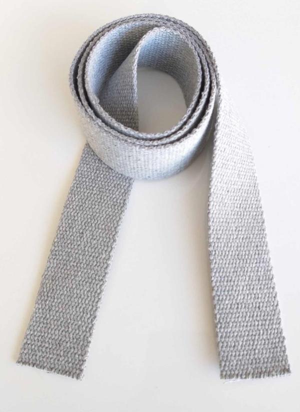 Angel Çanta Aksesuar 4 Cm Pamuklu Kolon 2 Metre Açık Gri - Image 1