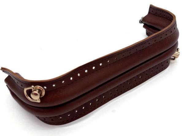 Angel Çanta Aksesuar 20 cm Suni Derili Taba Renk Gizli Çanta Bursu (Vidalı Askı Takılı Halde) - Image 1
