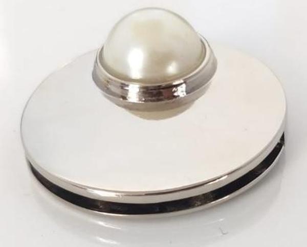 Angel Çanta Aksesuar İncili Kilit Gümüş No:50 - Image 1