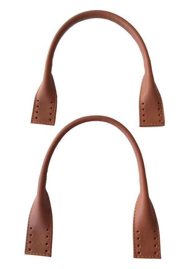 Angel Çanta Aksesuar Gerçek Deri Kısa Pelikan Model Çanta Sapı Taba Renk - Image 1